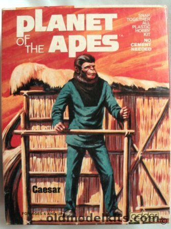 Addar 1/11 Planet of the Apes Caesar (ex-Aurora), 106 plastic model kit